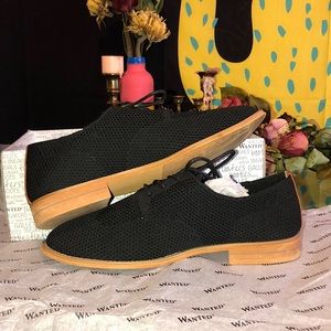 Wanted The Boyfriend Black Knit Shoes